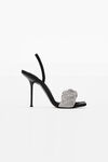 alexander wang julieクリスタル スクランチーサンダル black