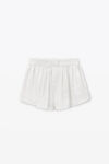 Alexander Wang white/black black & white mid-rise boxer shorts