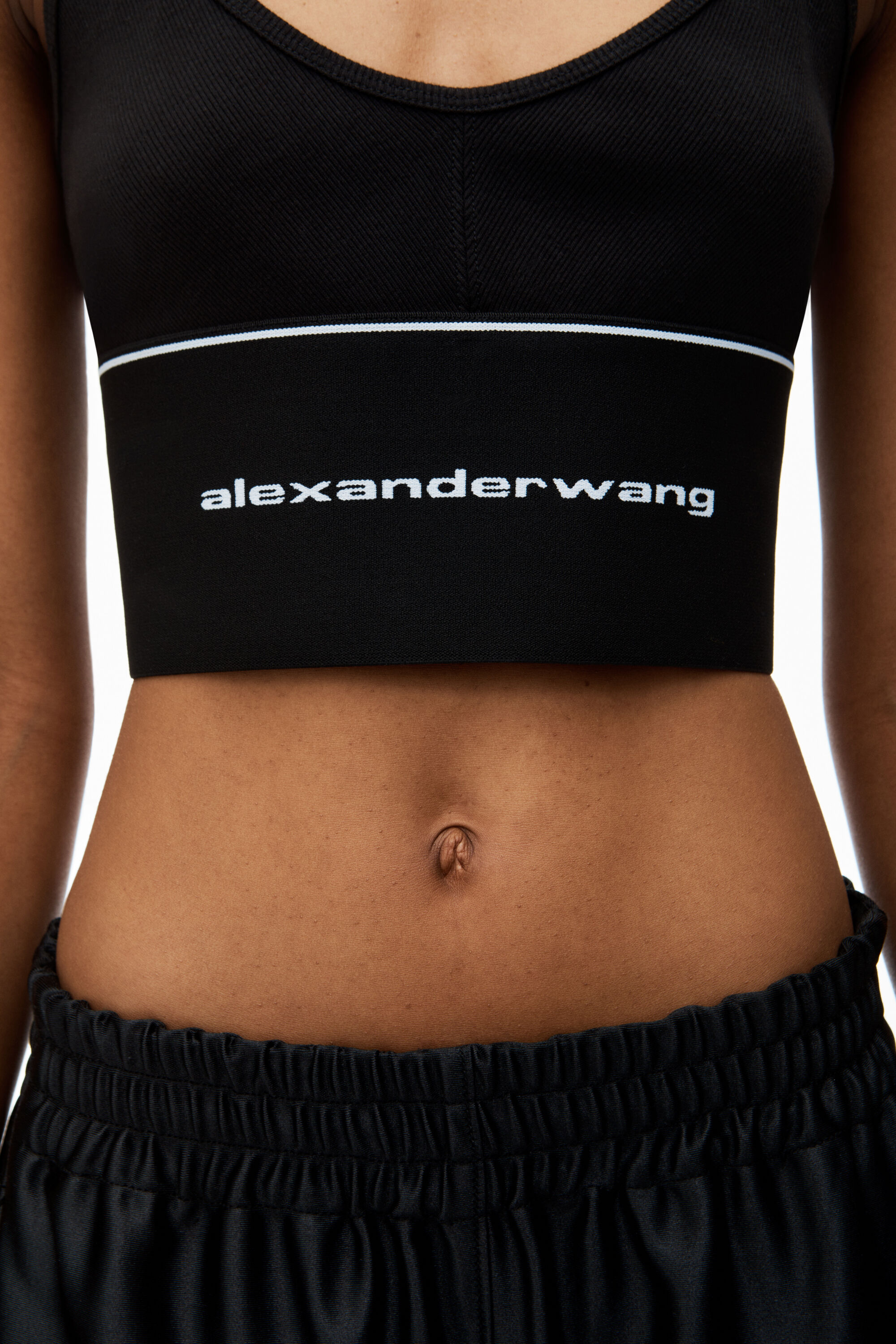 Alexander Wang Logo elastic braブラ ロゴ