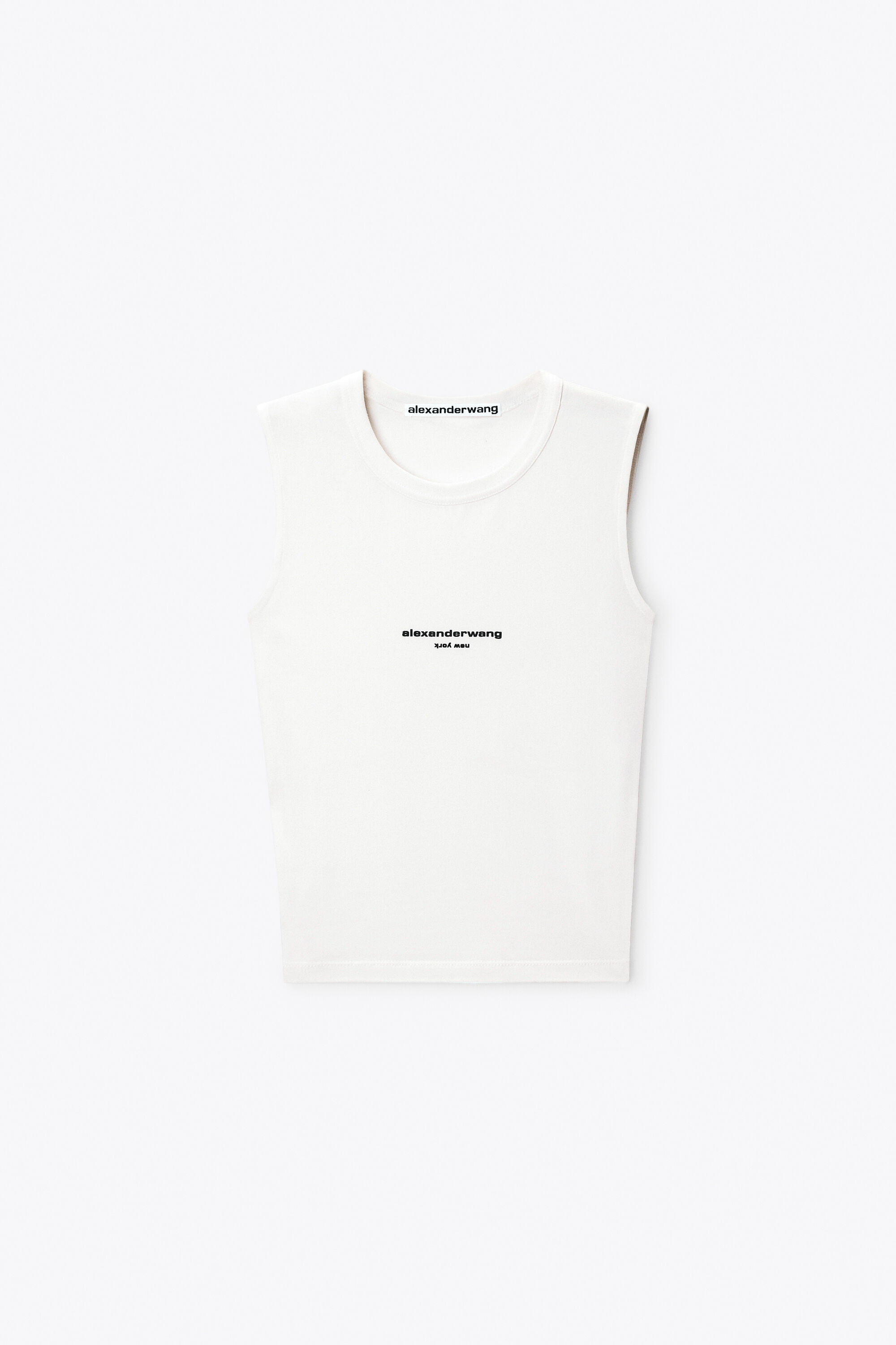 alexanderwang アレキサンダーワング ロゴプリント フィットタンク
