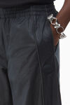 Alexander Wang black track pant with piping