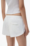 Alexander Wang white ナイロン マラソンショーツ