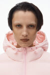 Alexander Wang light pink 短款格纹羽绒背心