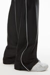 alexander wang 缎面平纹针织运动裤 black