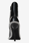 alexander wang kira 皮革踝靴 black