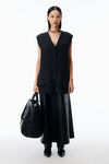 Alexander Wang graphite sweater vest in wool