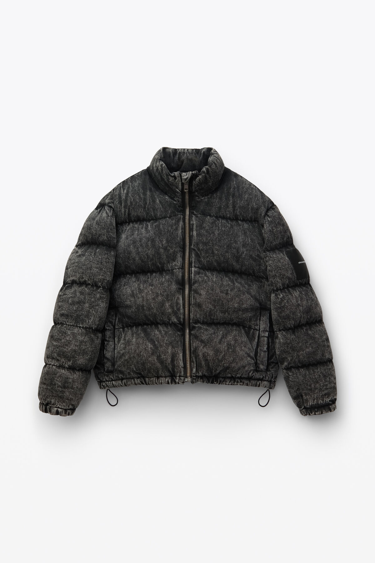 Alexanderwang Acid Wash Puffer Jacket Alexander Wang
