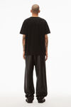 alexander wang 高捻针织口袋 t 恤 black