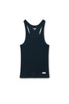 Alexander Wang navy 经典罗纹棉质工字背心