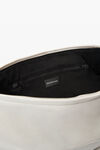 Alexander Wang oyster white bo large crossbody bag in canvas