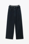 Alexander Wang faded black faded black pre-styled jeans