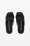 alexander wang aw防水台凉鞋拖鞋 black