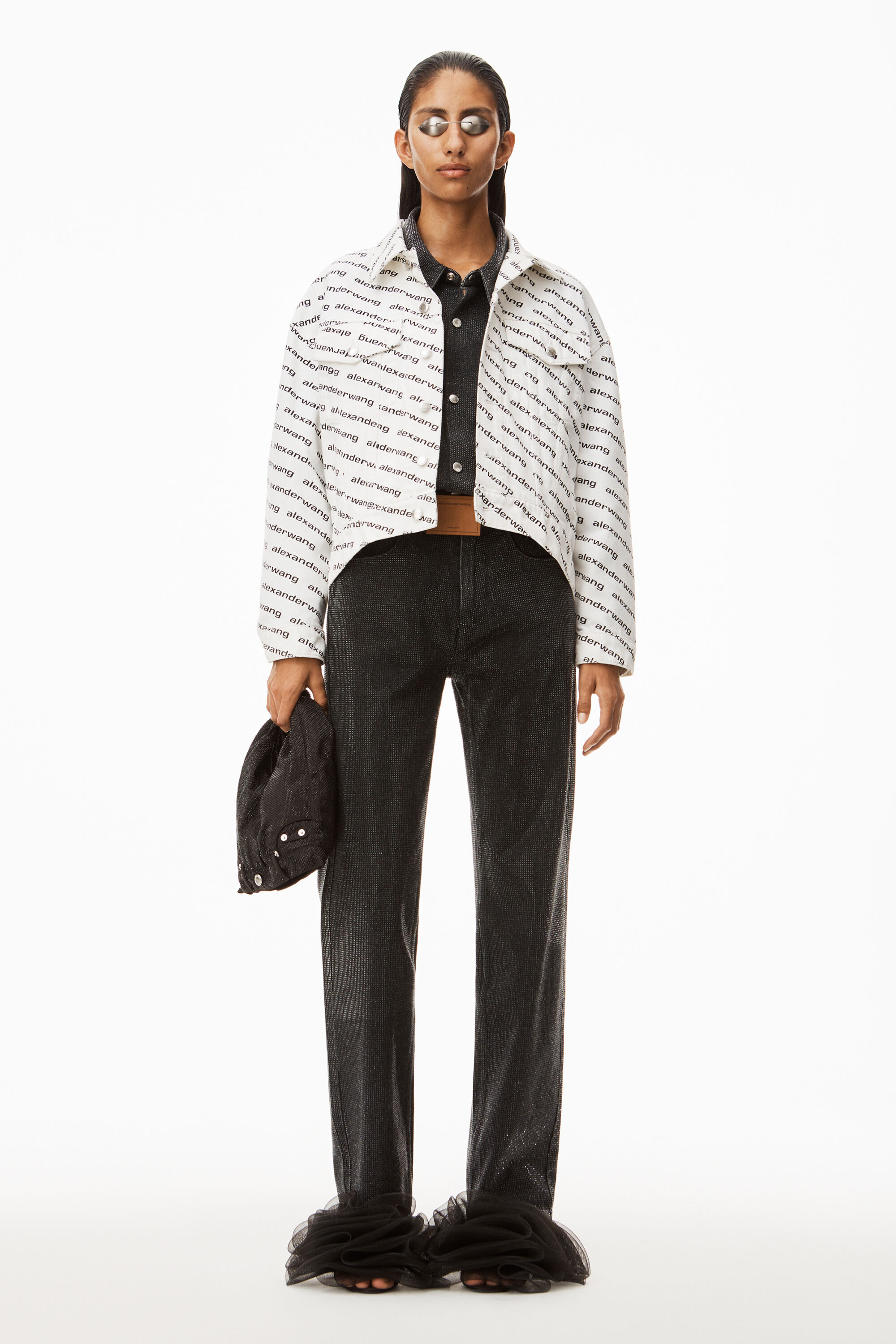 alexander wang denim jacket