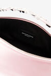 alexander wang marques large bag in satin light pink