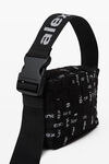 Alexander Wang black borsa con manico linux