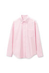 Alexander Wang light pink boyfriend shirt in cotton