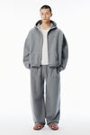 Alexander Wang sidewalk ホットフィックス グレー テリー スウェットパンツ