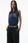 Alexander Wang black tropical wool mid-rise balloon pants