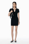 Alexander Wang black black ricco slim flap bag
