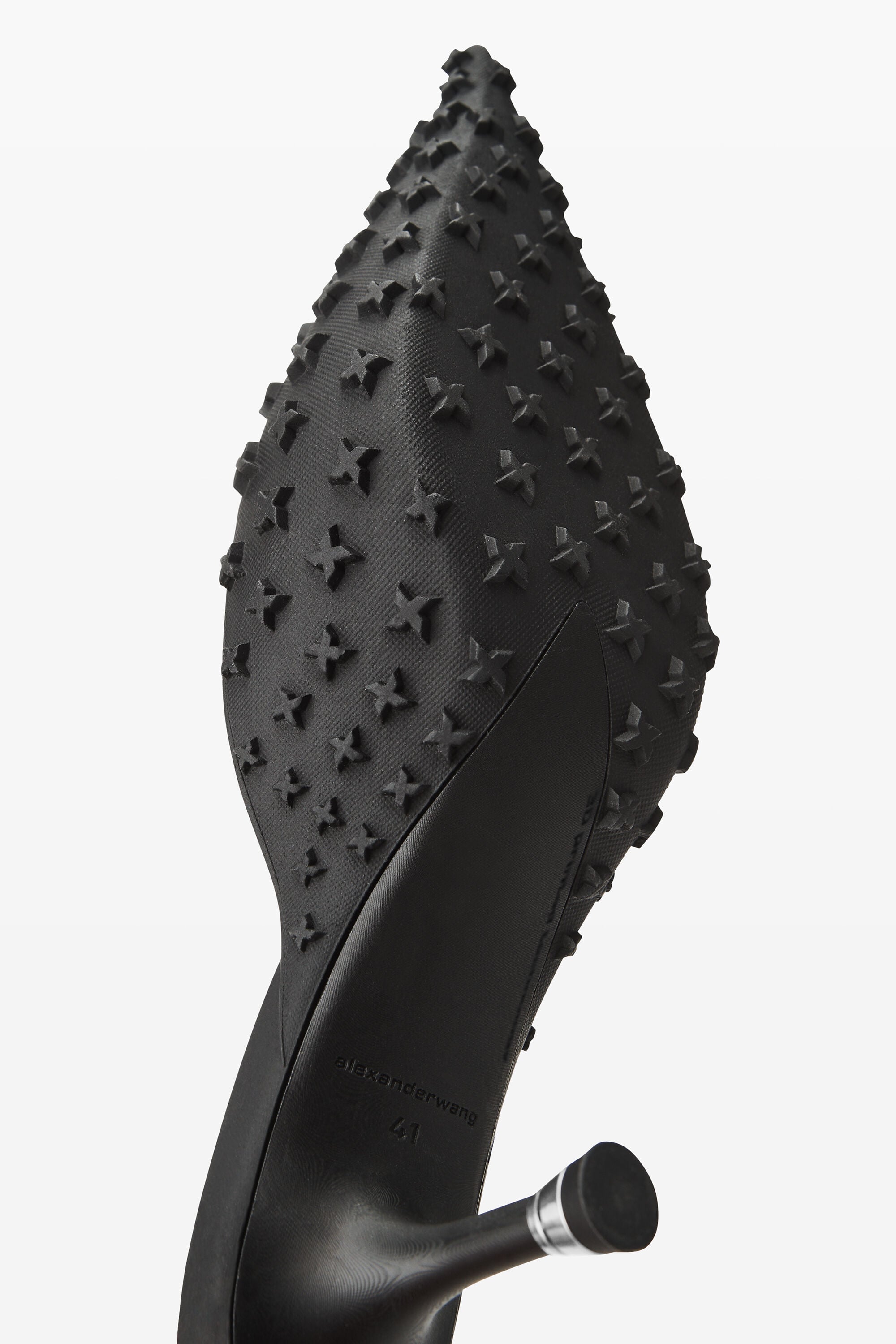 griphoria 3d printed mule in BLACK | alexanderwang®