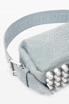 Alexander Wang blue ricco small bag in nubuck leather