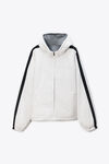 Alexander Wang white/black black reversible track jacket
