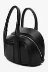 alexander wang roc medium bag in lamb nappa black