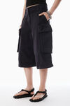 Alexander Wang black 黑色加大款工装裤