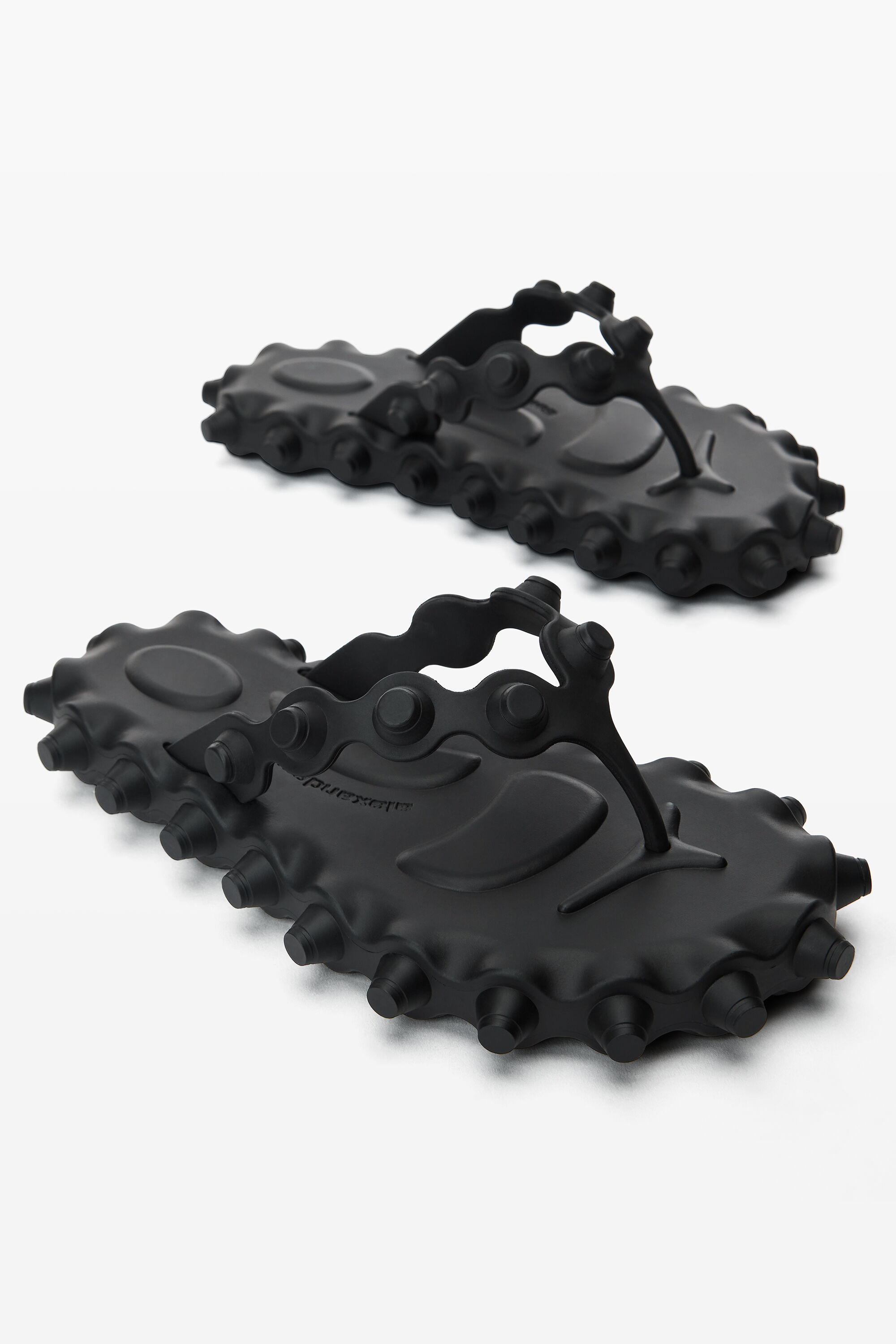 Rapture Flip Flop in BLACK | alexanderwang®