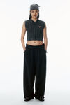 Alexander Wang washed black 有机棉背心