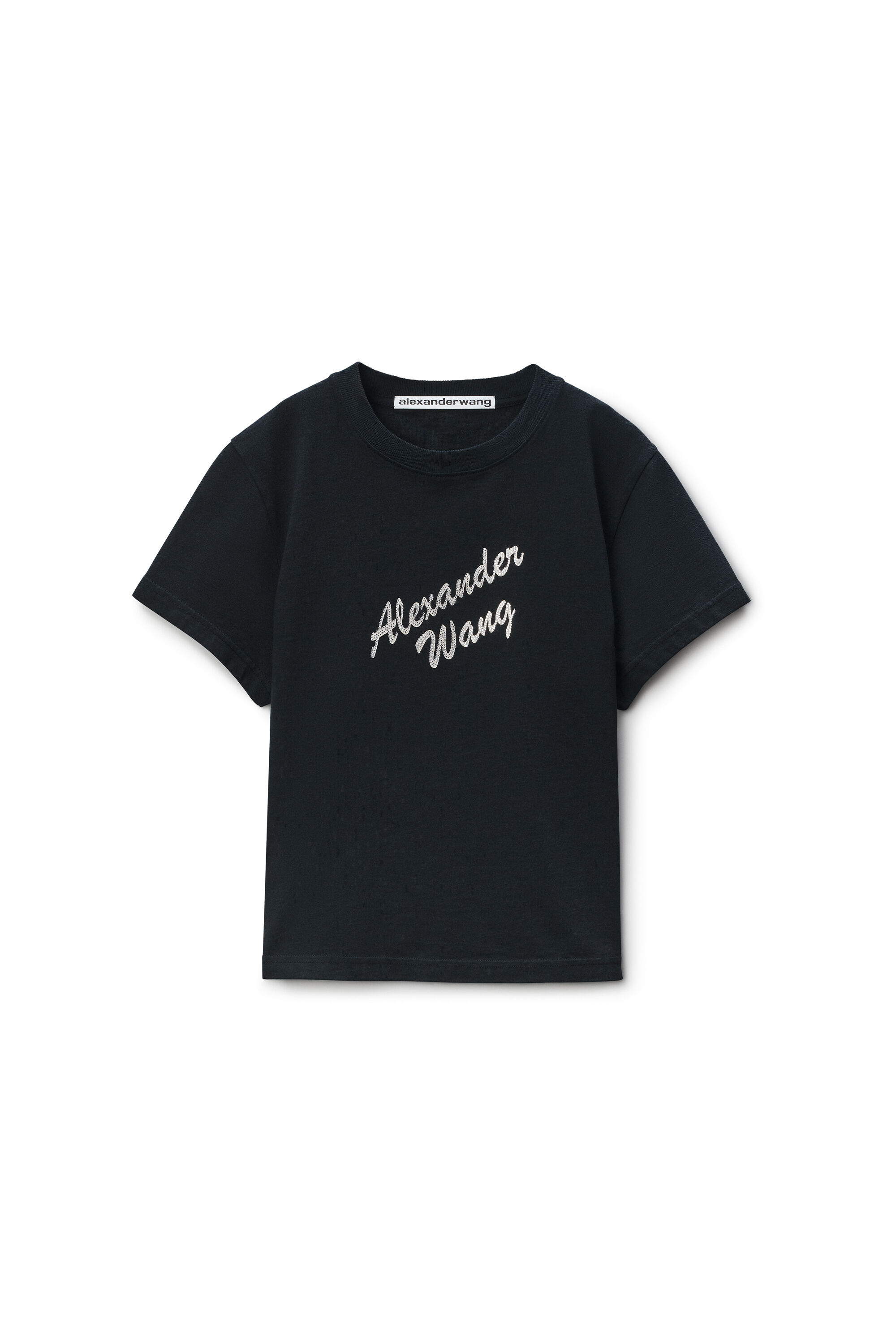 洗練された逸品★ alexander wang オーバーサイズ ロゴ Tシャツ Alexander Wang ロゴ Tシャツ | グレー | FARFETCH JP
