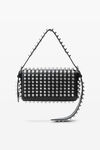 Alexander Wang black ricco medium flap bag