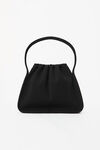 alexander wang ryan 罗纹针织大号手袋 black