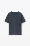 puff logo tee in cotton jersey