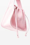 Alexander Wang light pink ryan 罗纹针织小号包袋