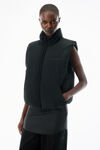 Alexander Wang black black essential puffer vest