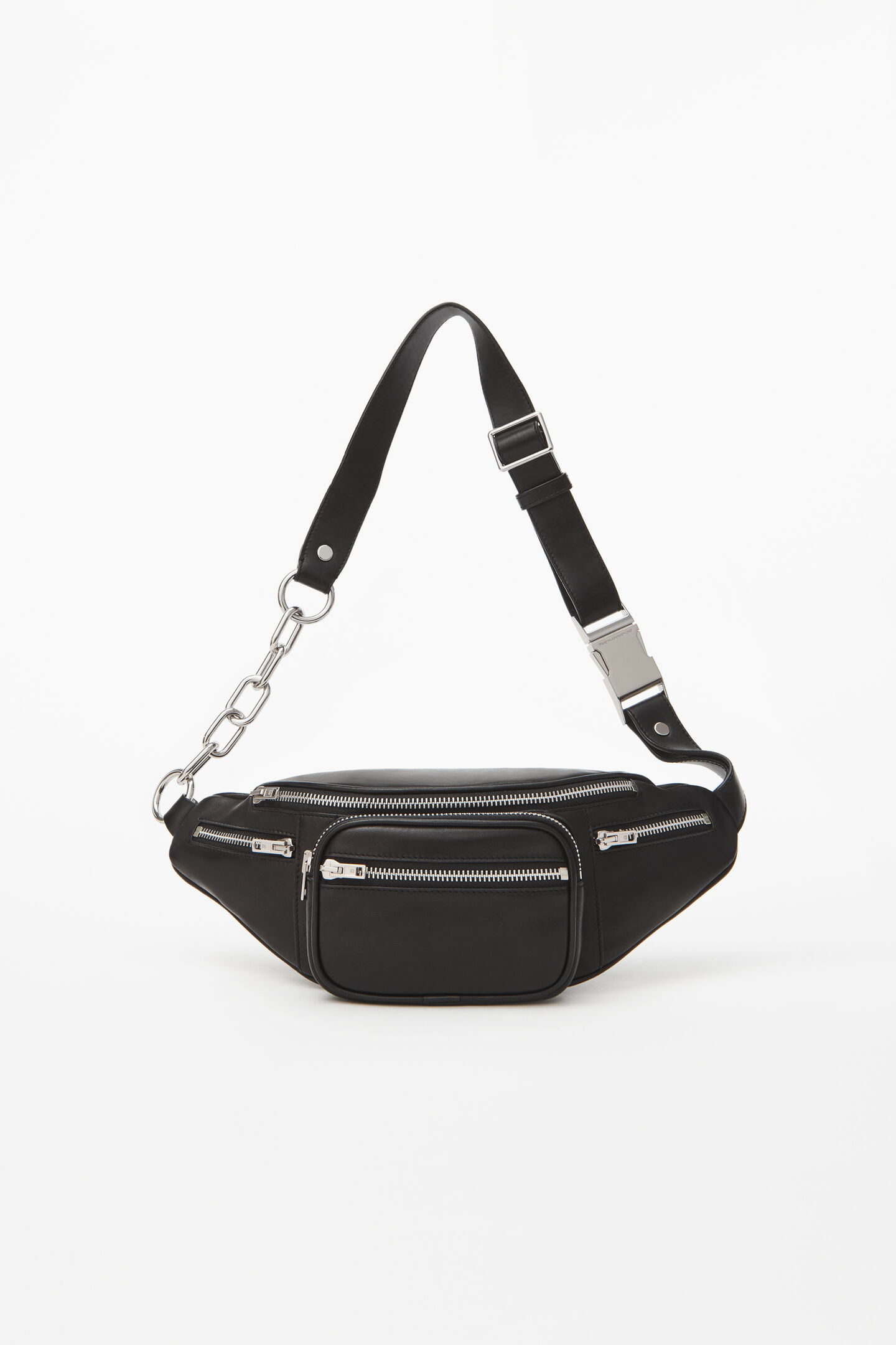 Women's Attica Leather Fanny Pack Archer Chain Belt Bag Designer Waist Bag  Soft Bum Bag