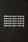 alexander wang アシッドウォッシュジャージー ロングスリーブtシャツ acid black