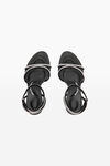 alexander wang dahlia 105 クリスタル サンダル black/clear