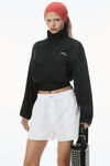Alexander Wang white classic boxer short in cotton