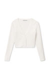CARDIGAN IN STRETCH VISCOSE KNIT