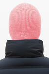 alexander wang logo balaclava in compact deboss prism pink