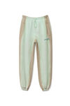 alexander wang sweatpant in garment dyed terry mint