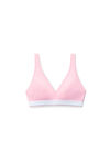 alexander wang 罗纹平纹布紧身胸衣 light pink
