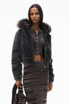 Alexander Wang eiffel tower digital animal-print maxi skirt in chenille