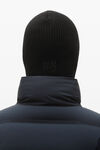 alexander wang 密织凹刻徽标巴拉克拉法帽 black