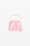 Alexander Wang light pink ryan 罗纹针织小号包袋