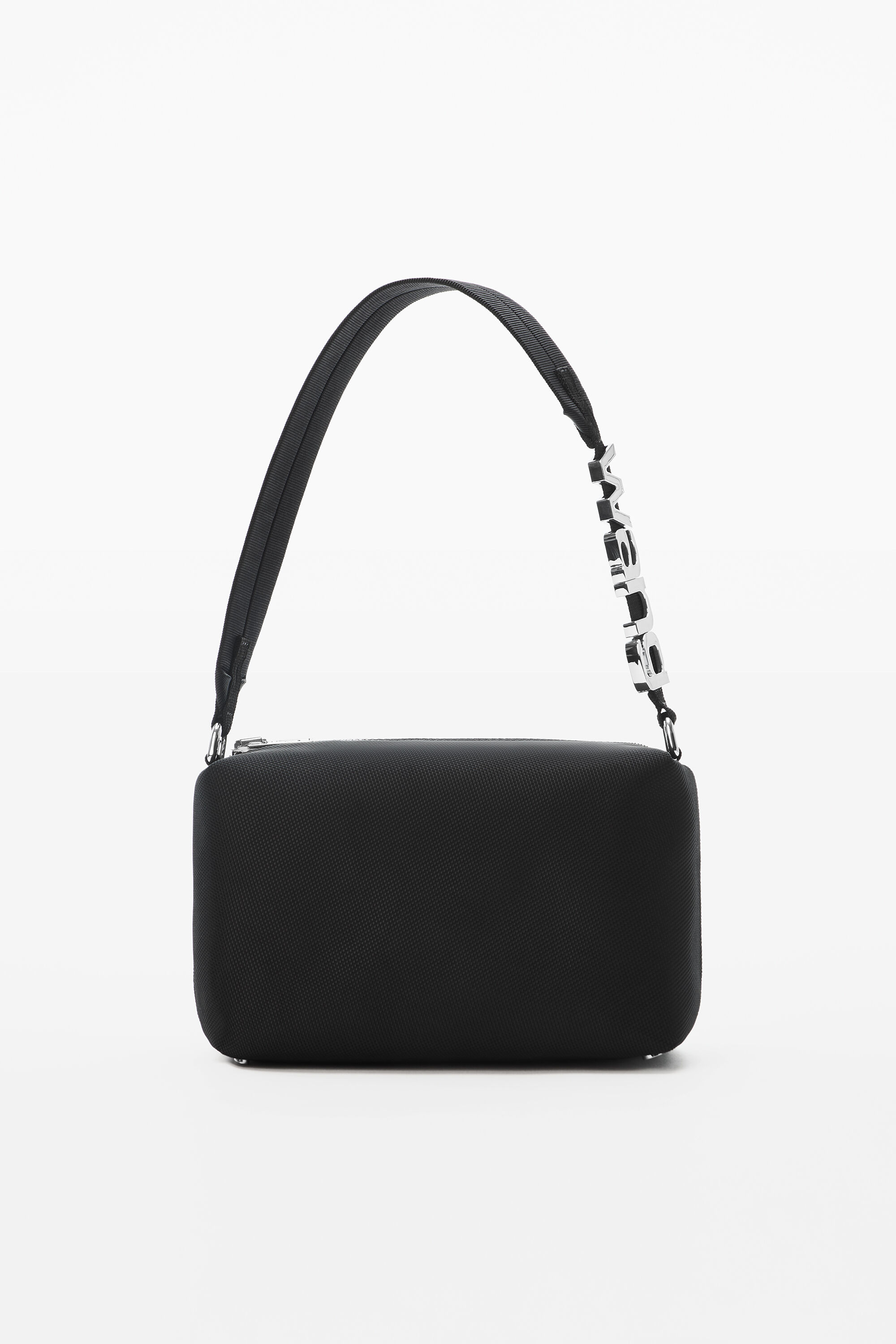 alexanderwang HEIRESS SPORT SHOULDER BAG IN NYLON BLACK