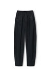 alexander wang articulated pant in crisp nylon black