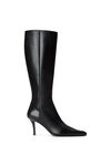 Vivica 85mm Knee-High Boot in Leather
